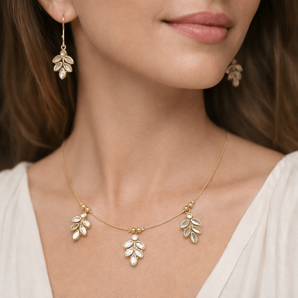 Sklazo Invisible Chain for Women – Elegant & Lightweight Jewellery for Work, Functions | Versatile & Stylish Accessories for Girls | Design 04 - Image 4