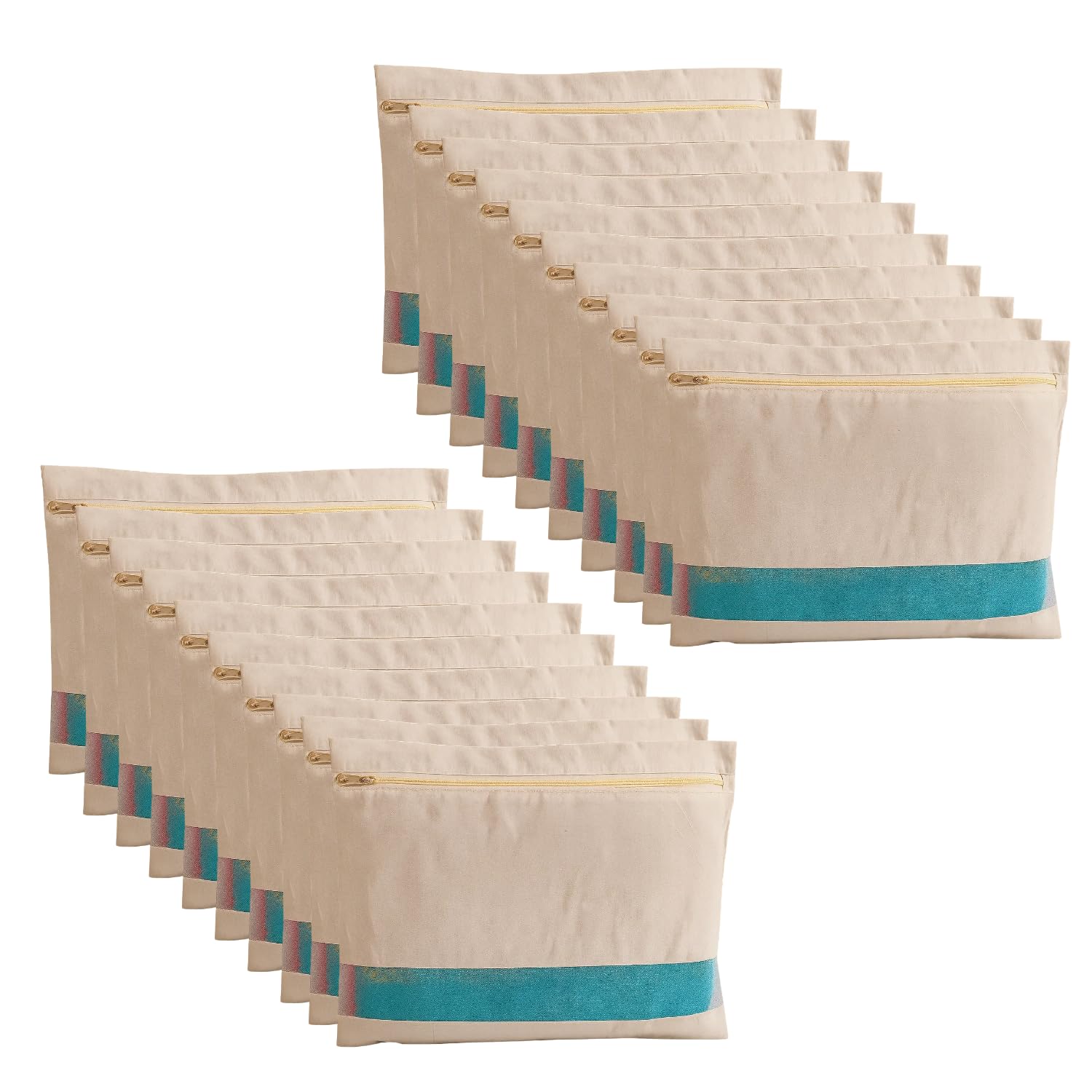 skLazo | Cotton Saree Covers for Storage | Big Size 13x19 Inches with Zip Closure | Transparent Mesh Window | Foldable Wardrobe Organizer Bags for Clothes, Sarees & Garments (Beige)