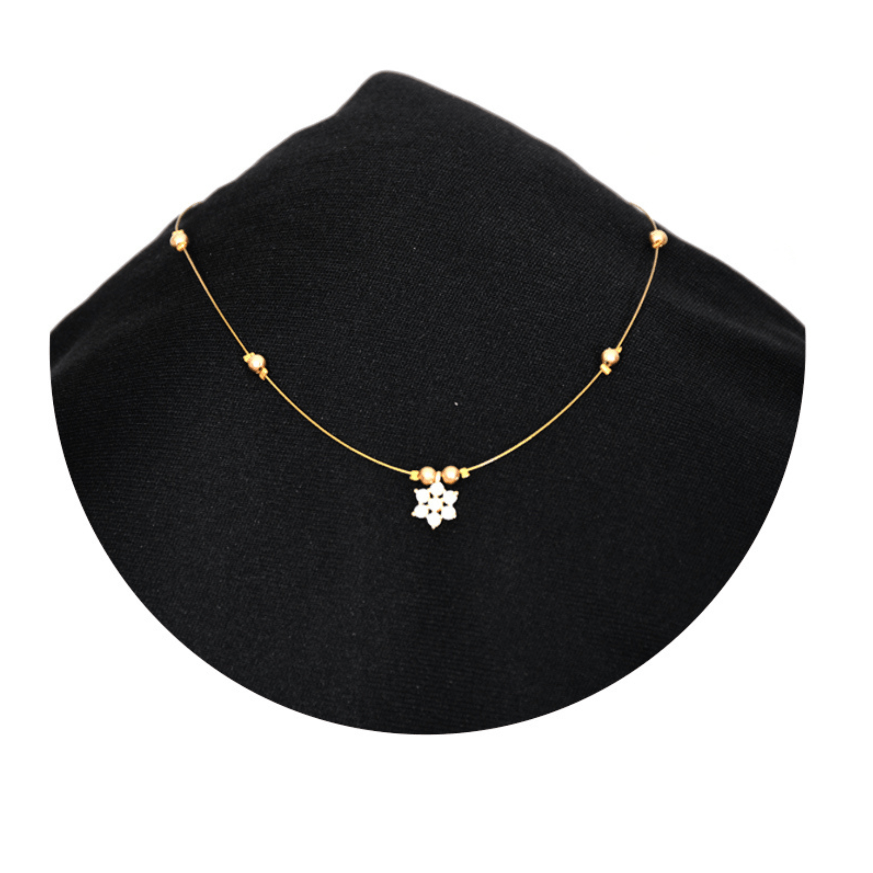 Sklazo Invisible Chain for Women – Elegant & Lightweight Jewellery for Work, Functions | Versatile & Stylish Accessories for Girls | Design 07 - Image 4