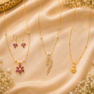 Crystal Dewdrop Invisible Chain Model Image