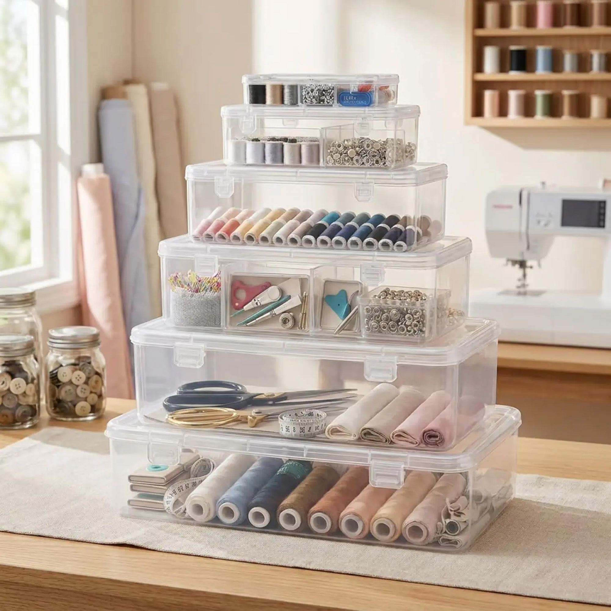 sklazo-transparent-multi-purpose-jewellery-organizer-box-lifestyle Transparent Multi-Purpose Jewellery Organizer Box Lifestyle Display